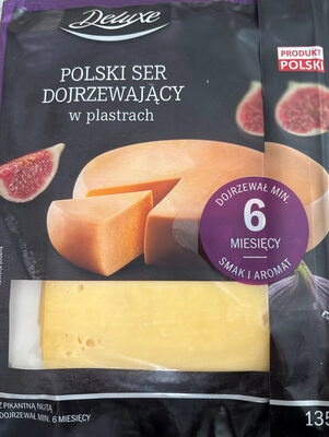 Polski Ser Dojrzewający W Plastrach Deluxe