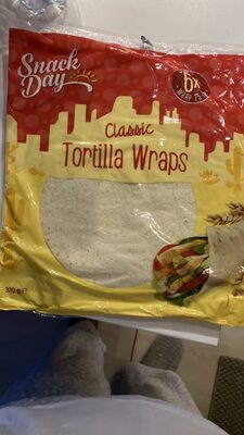 Tortilla Wraps Snack Day Classic