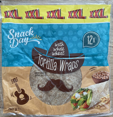 Tortilla Wraps with whole wheat Snack Day