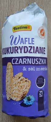 Wafle kukurydziane - Czarnuszka i sól morska Tastino