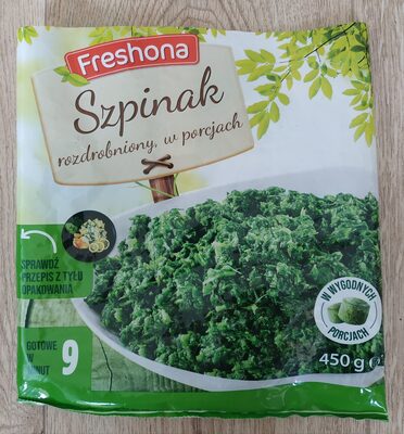 Szpinak Rozdrobniony W Porcjach Lidl