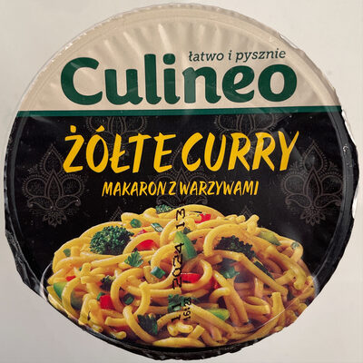 Żółte curry makaron z warzywami Culineo