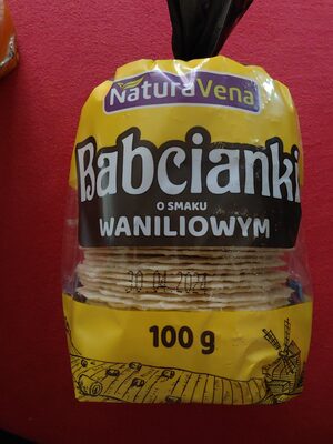 Babcianki o smaku waniliowym NaturaVena