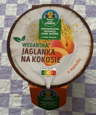 Weganska jeglanka na kokosie Auchan
