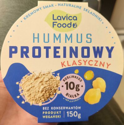 Hummus proteinowy klasyczny Lavica food