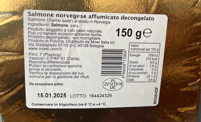 Salmone Norvegese Affumicato