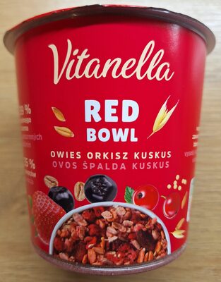 Red Bowl owies orkisz kuskus Vitanella
