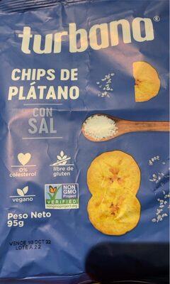 Chipsy z plantana solone turbana
