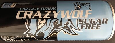 Energy Drink sugar free Crazy Wolf