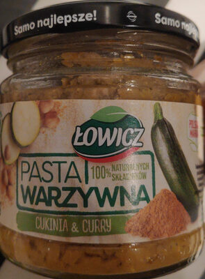 Pasta warzywna cukinia & curry Łowicz