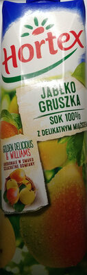 Jabłko gruszka sok 100% Hortex