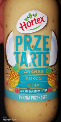 przetarte ananas kokos chia hortex