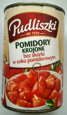 Pomidore krojone bez skórki w sosie pomidorowym. Pudliszki