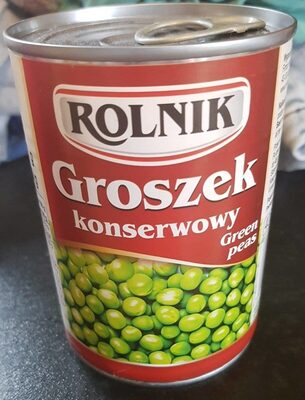 Groszek konserwowy green peas Rolnik