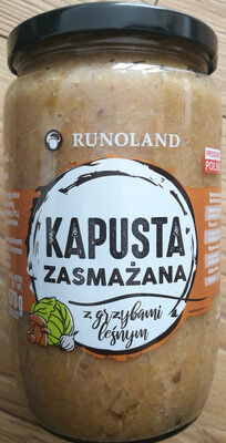 Kapusta zasmażana z grzybami leśnymi Runoland
