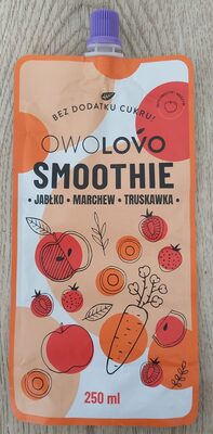 Smoothie jabłko, marchew, truskawka Owolovo