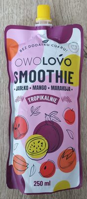 Smoothie tropikalne Jabłko Mango Marakuja Owolovo