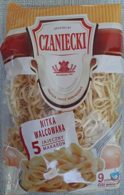 Nitka walcowana. 5-jajeczny makaron Czarniecki
