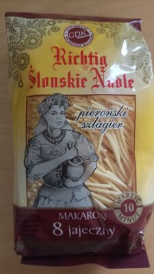Richtig Ślonskie Nudle - Makaron 8 jajeczny CDK