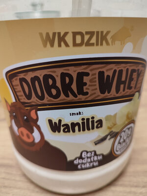 Dobre Whey smak: Wanilia WKDZIK