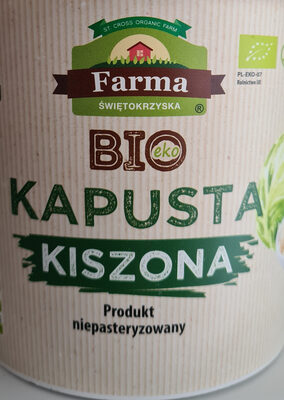 Bio Kapusta kiszona Farma Świętokrzyska