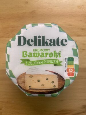 Ser Bawarski z zielonym pieprzem Delikate
