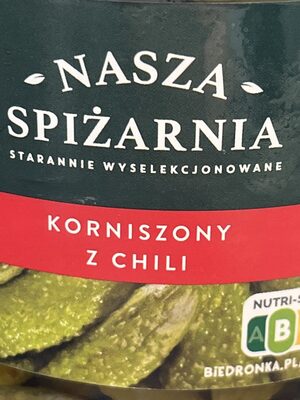 Nasza Spiżarnia Korniszony z chilli