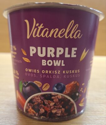 Purple bowl Vitanella