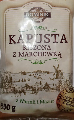 Kapusta kiszona z marchewką Dominik