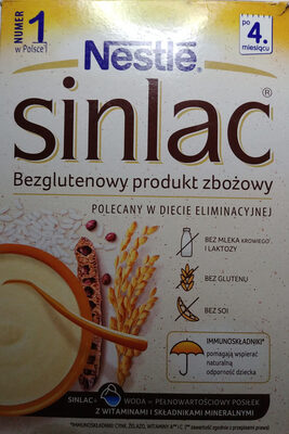 Bezglutenowy produkt zbożowy. Nestlé