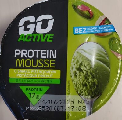 Protein Mousse O Smaku Pistacjowym Go Active