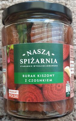Burak kiszony z czosnkiem Nasza Spiżarnia