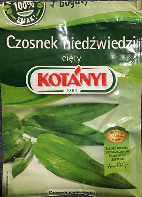 Czosnek niedźwiedzi cięty Kotanyi