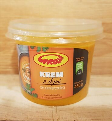 Krem z dyni ze śmietanką 450g Grot