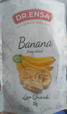 Banana freeze-dried Dr. Ensa