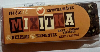 Mixitka kawowa - Batonik daktylowy z kawą i orzechami nerkowca mix.it