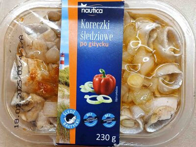 Koreczki śledziowe po giżycku Nautica