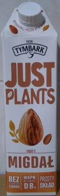 Tymbark Just Plants owies migdał
