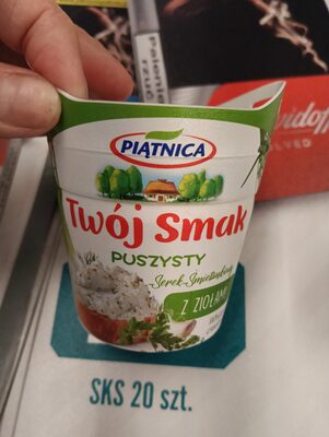 Whipped cream chees with herbs Piątnica
