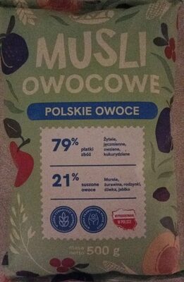 Musli owocowe: polskie owoce Vivi