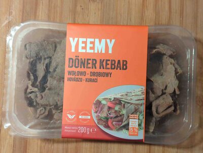 Döner Kebab wołowo-drobiowy Yeemy