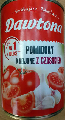 Pomidory krojone z czosnkiem Dawtona