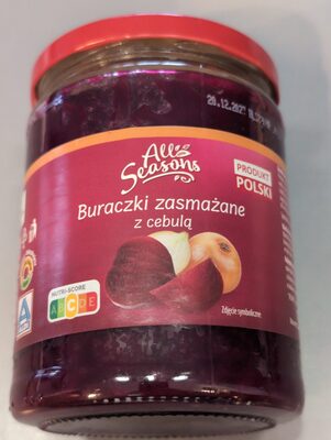 Buraczki zasmażane z cebulą All Seasons