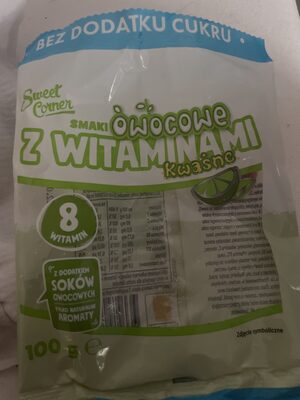 Kwaśne żelki owocowe bez dodatku cukrów Sweet Secrets