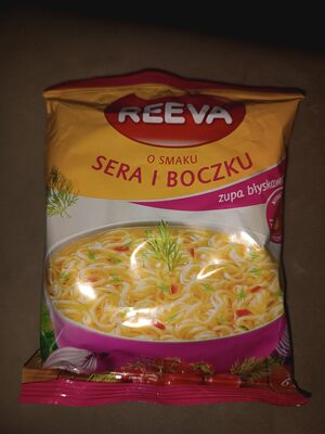 Zupa o smaku sera i boczku Reeva