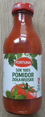 Sok 100% pomidor zioła włoskie Fortuna