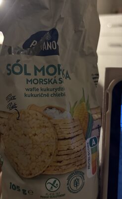 Wafle Kukurydziane sól morska Pano