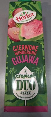 Tropical Duo: Czerwone winogrono gujawa Hortex