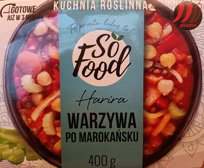 Harira warzywa po marokańsku So Food