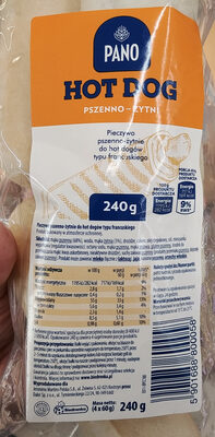 Hot dog pszenno-żytni Pano
